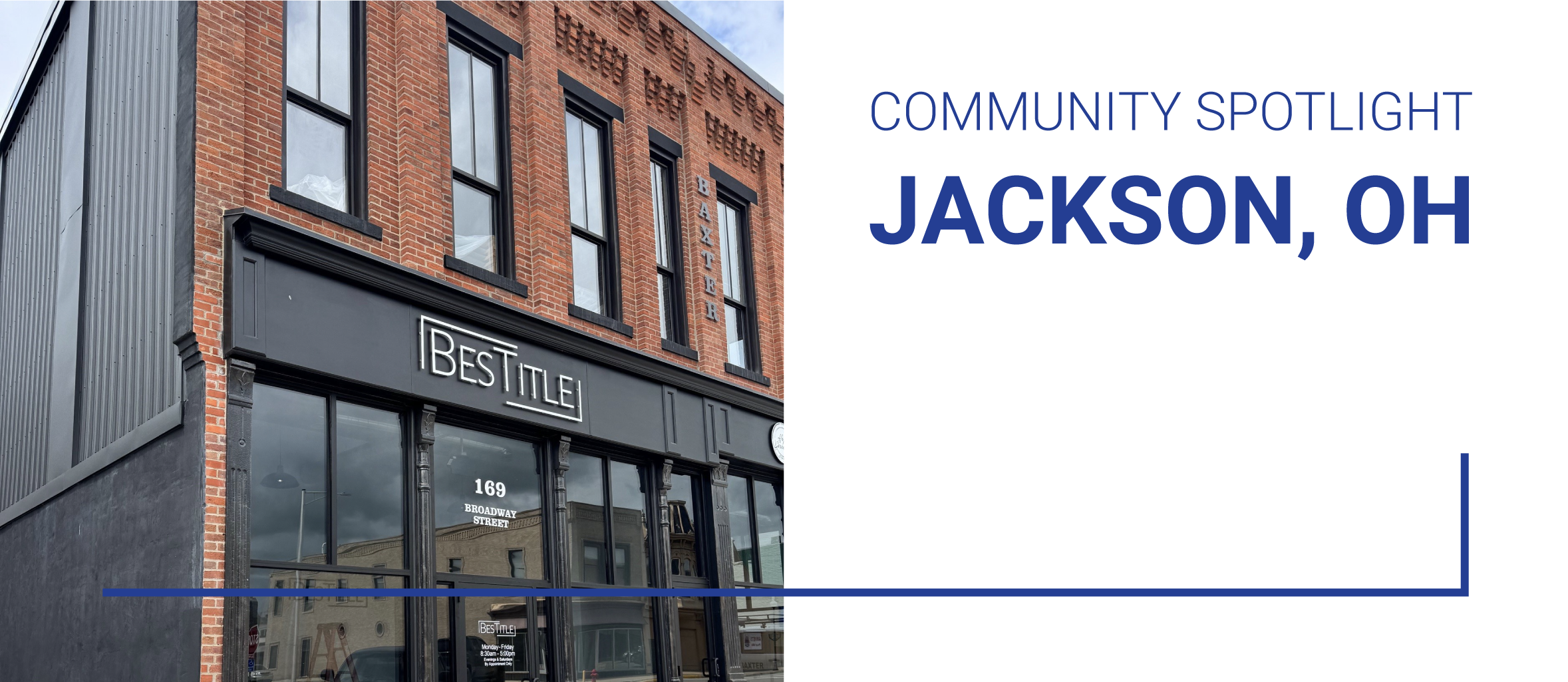 BesTitle Agency's office in Jackson, Ohio